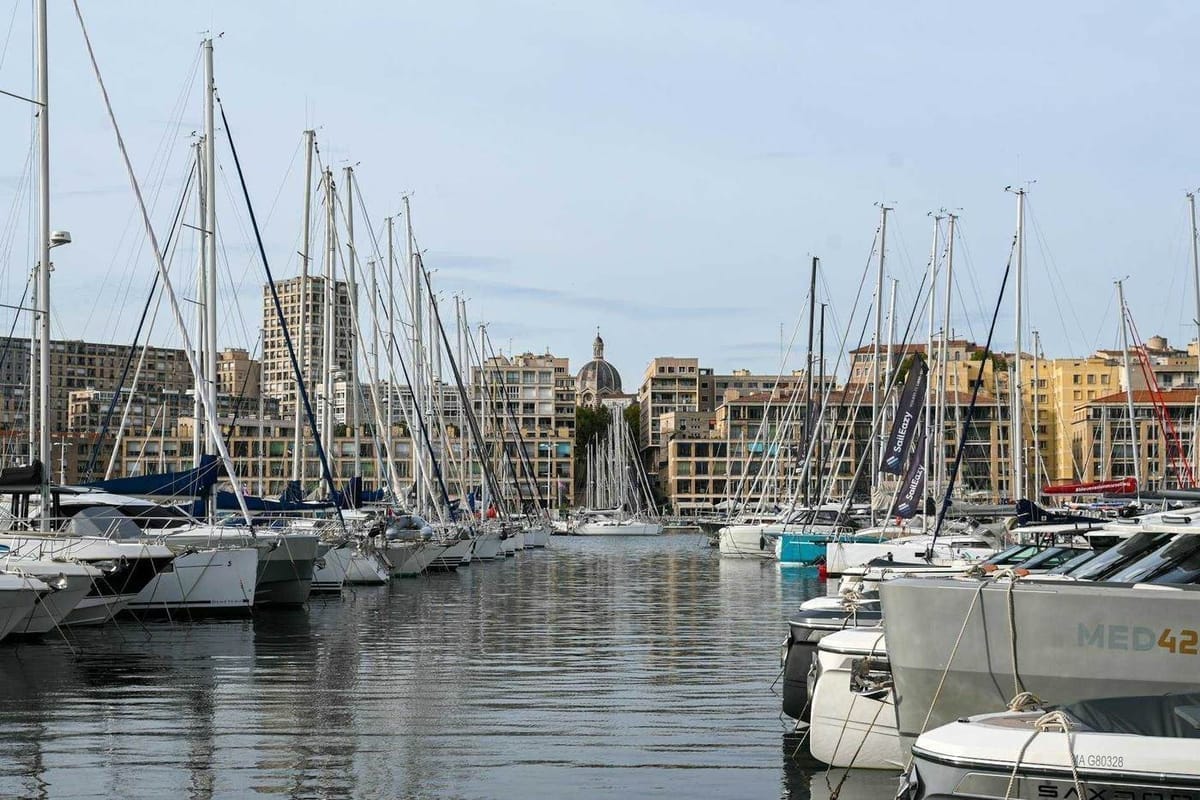 Bateaux au Vieux-Port de Marseille